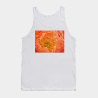 Orange Poppy Tank Top